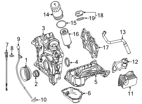 2013 Mercedes-Benz SLK350 Filters Diagram 2