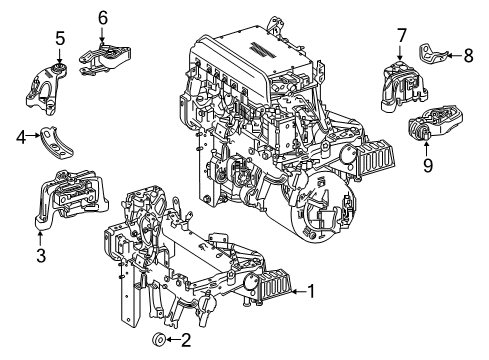 2015 Mercedes-Benz B Electric Drive Electrical Components Diagram 5