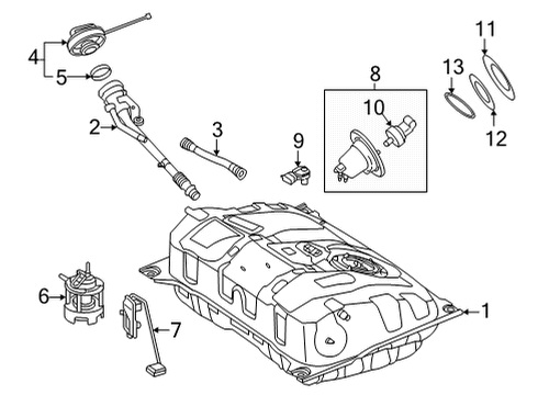 2021 Mercedes-Benz AMG GT Senders Diagram 2