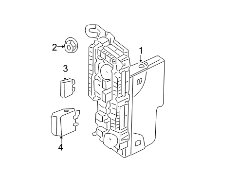 2012 Mercedes-Benz CLS550 Fuse & Relay