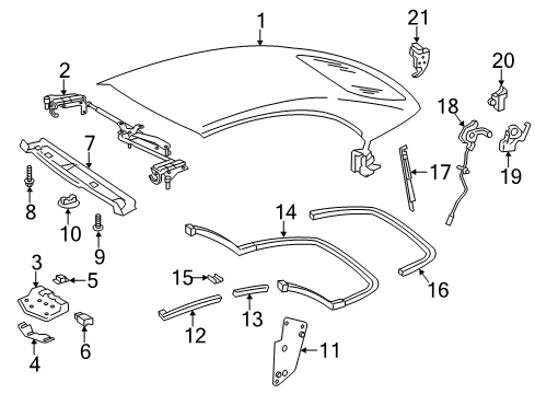 Latch Assembly Diagram for 207-770-01-22