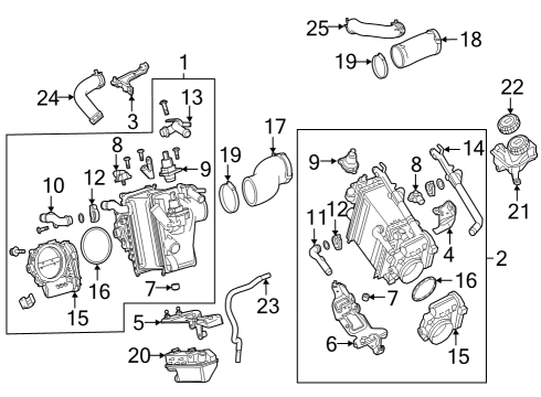 Connector Hose Diagram for 177-200-16-51