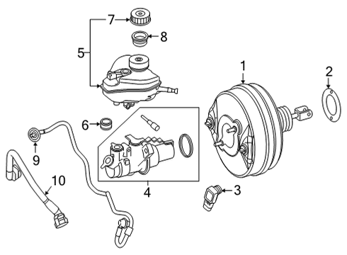 2020 Mercedes-Benz GLE580 Dash Panel Components