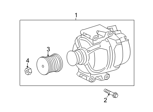 2014 Mercedes-Benz E550 Alternator Diagram 4