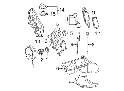 2009 Mercedes-Benz C350 Filters Diagram 2