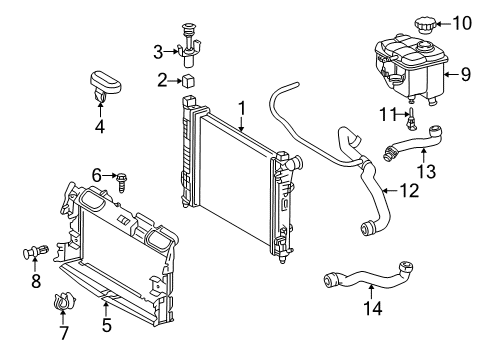 Overflow Hose Diagram for 203-501-26-82