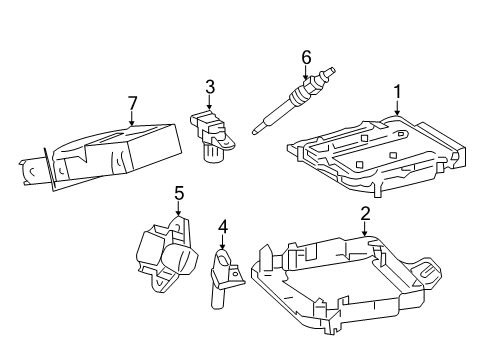 2012 Mercedes-Benz Sprinter 3500 Ignition System Diagram