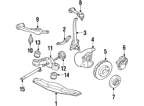 Caliper Diagram for 126-420-09-83