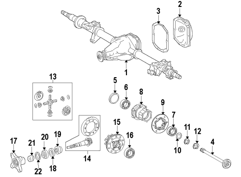 Inner Wheel Bearing Diagram for 007-981-21-05