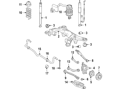 Coil Spring Diagram for 211-320-09-25-80