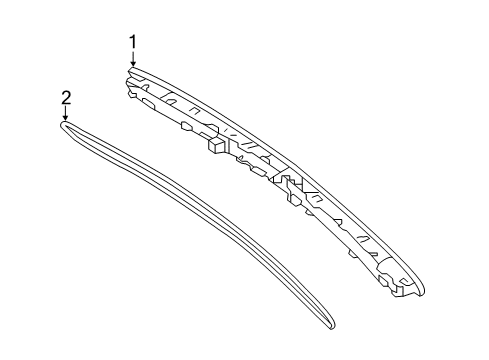 2017 Mercedes-Benz SL550 High Mount Lamps