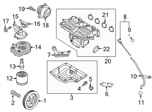 Valve Body Diagram for 231-270-40-01