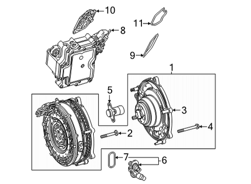 2021 Mercedes-Benz GLE53 AMG Alternator Diagram 1