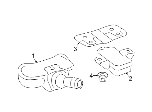 2015 Mercedes-Benz E250 Tire Pressure Monitoring, Electrical Diagram