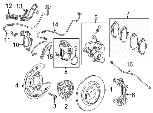 2015 Mercedes-Benz B Electric Drive Anti-Lock Brakes