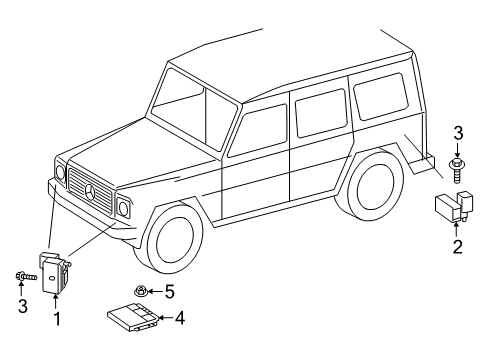 2023 Mercedes-Benz G550 Ride Control Diagram