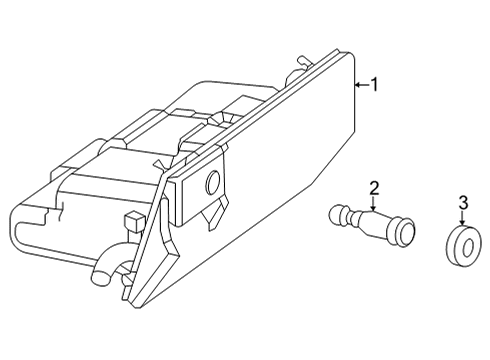 2018 Mercedes-Benz G65 AMG Glove Box Diagram