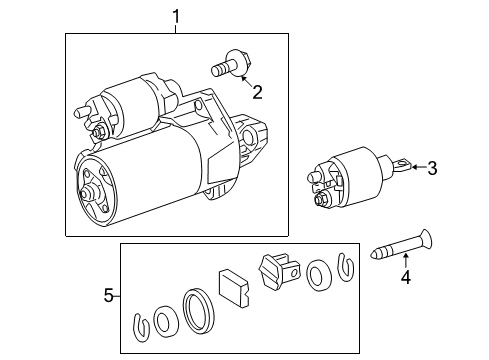 2013 Mercedes-Benz C250 Starter, Electrical Diagram 1