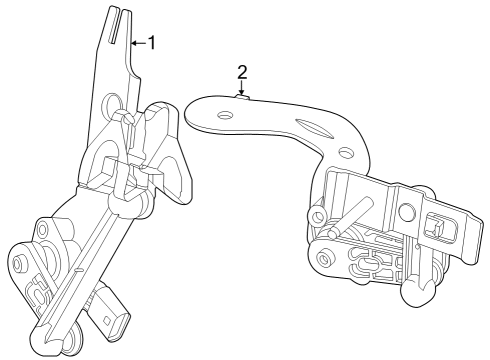 2024 Mercedes-Benz EQS 450+ SUV Electrical Components Diagram 2