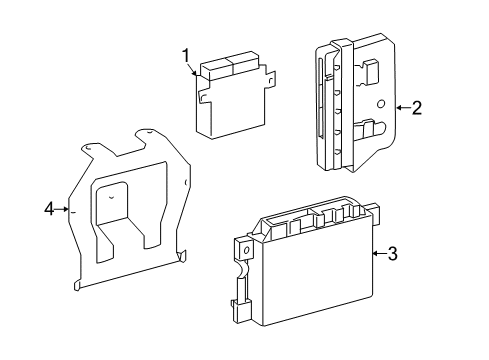 2015 Mercedes-Benz Sprinter 2500 Electrical Components Diagram 1