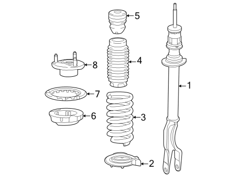 SUPPORT BUSHING Diagram for 206-323-42-00-64