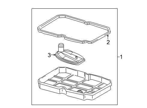 2018 Mercedes-Benz SL450 Transmission Diagram 1