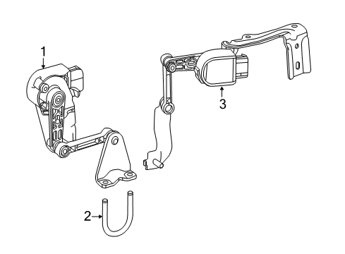 Rear Sensor Diagram for 246-320-10-89