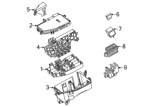 2022 Mercedes-Benz CLA250 Fuse & Relay Diagram 2