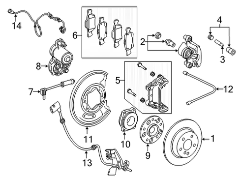 2022 Mercedes-Benz GLC300 Anti-Lock Brakes Diagram 6