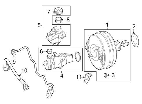 2022 Mercedes-Benz SL55 AMG Hydraulic System Diagram