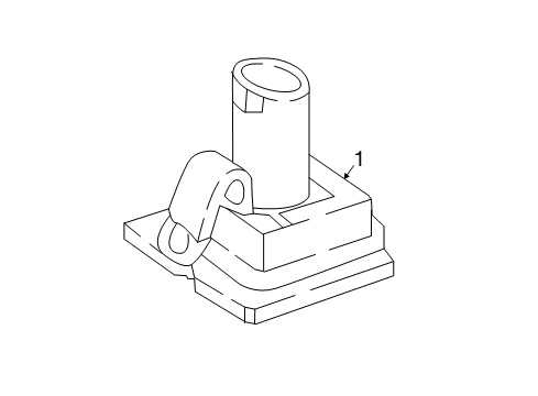 License Lamp Assembly Diagram for 099-906-84-00