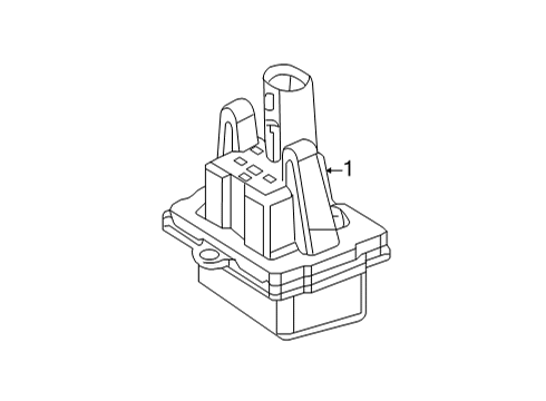 2022 Mercedes-Benz S500 License Lamps Diagram