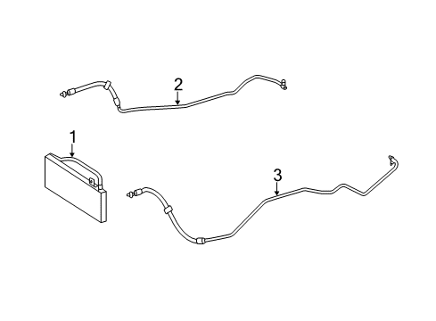 2013 Mercedes-Benz CL63 AMG Trans Oil Cooler Diagram