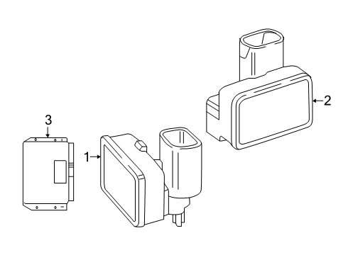 2020 Mercedes-Benz S560 Electrical Components Diagram 1