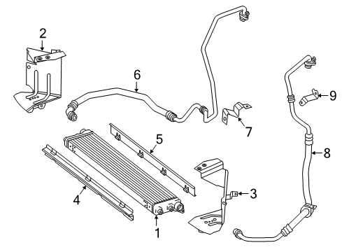 2019 Mercedes-Benz SL63 AMG Oil Cooler