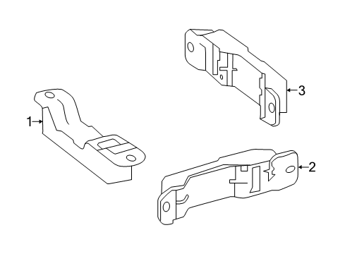 2016 Mercedes-Benz S65 AMG Keyless Entry Components