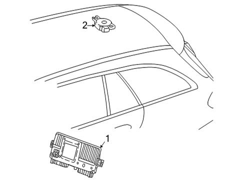 2022 Mercedes-Benz GLE63 AMG S Electrical Components Diagram 5