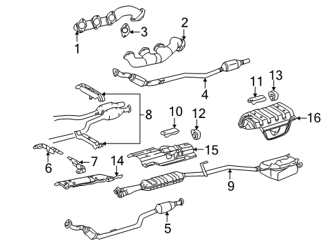 Heat Shield Diagram for 203-680-01-22