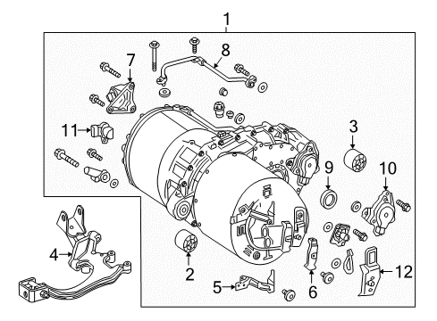 2016 Mercedes-Benz B250e Electrical Components Diagram 4