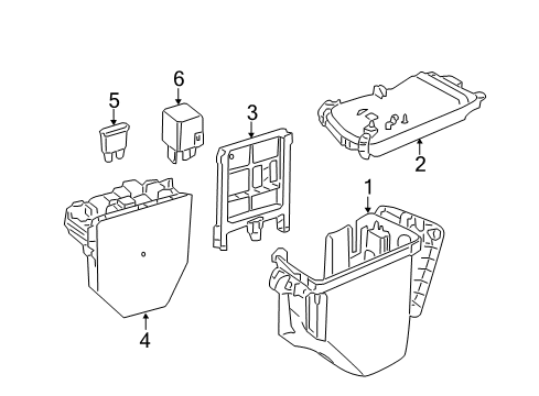 2015 Mercedes-Benz CLS400 Fuse & Relay Diagram 1