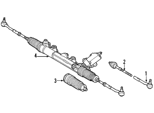 Power Steering Return Hose Diagram for 220-997-45-82