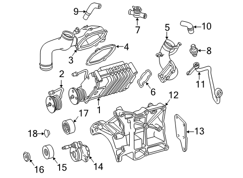 Supercharger Diagram for 111-090-03-80-80