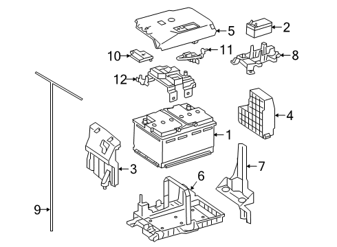 2022 Mercedes-Benz A220 Battery Diagram