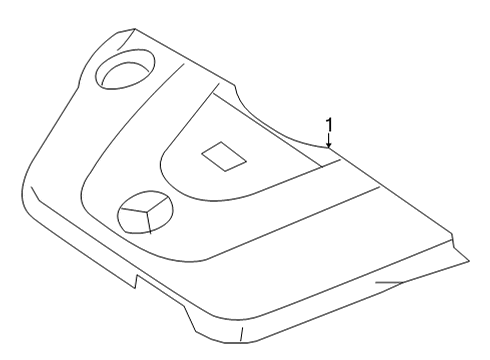 2011 Mercedes-Benz G550 Engine Appearance Cover Diagram