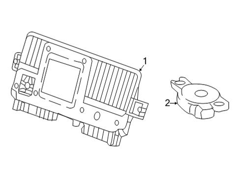 2020 Mercedes-Benz AMG GT Electrical Components Diagram 3