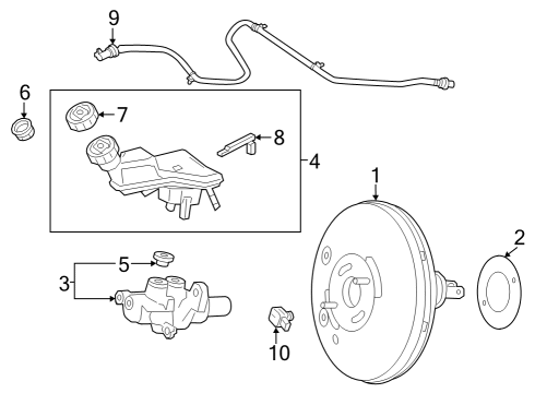 2022 Mercedes-Benz EQB 350 Dash Panel Components Diagram