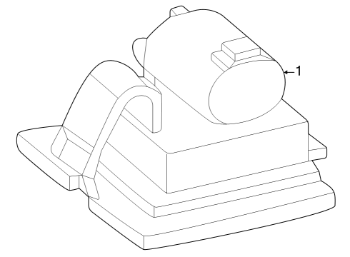 2023 Mercedes-Benz EQB 250 License Lamps Diagram