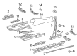 Diagram for Mercedes-Benz C280 Floor Pan - 208-610-02-60