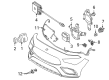 Diagram for Mercedes-Benz EQB 250 Parking Sensors - 000-905-41-11