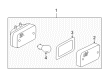 Diagram for 2004 Mercedes-Benz G500 Fog Light - 000-906-51-04